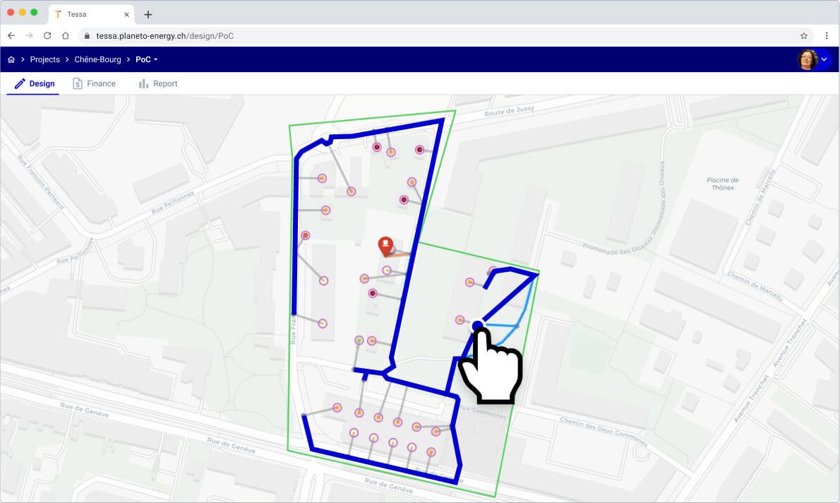 Hydraulic Simulation Pipe Routing