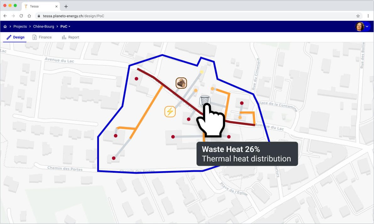 Thermal Energy Source Dimensioning Excess heat